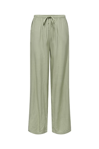 Pantalón wide leg - Gris