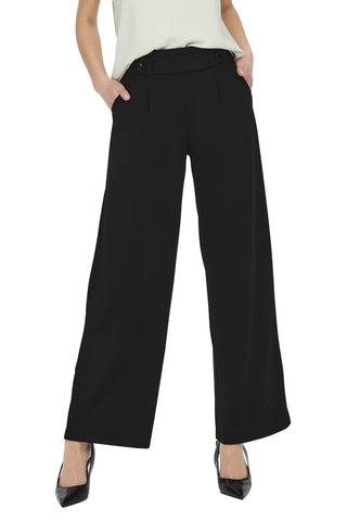 Pantalón wide leg - Negro