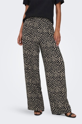 Pantalón regular fit - Negro