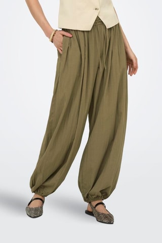 Pantalón fluido - caqui