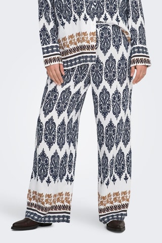 Pantalón straight - Blanco