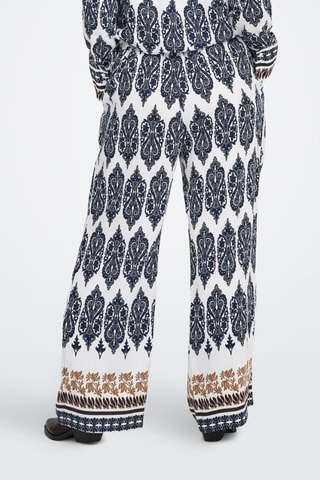 Pantalón straight - Blanco
