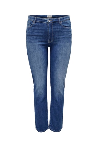 Vaquero slim fit de tiro alto - Azul claro