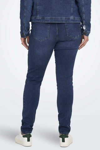 Vaquero skinny fit de tiro alto - Azul claro