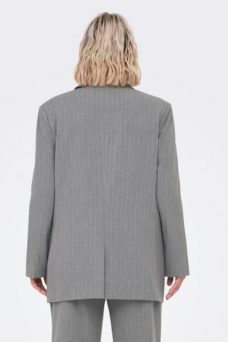 Chaqueta oversize - Gris claro