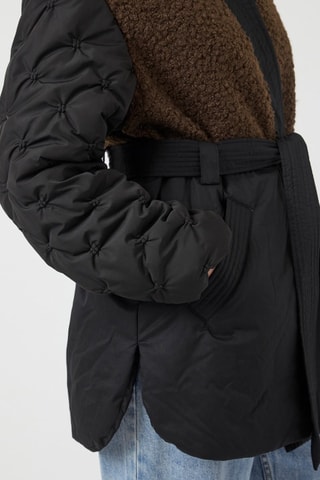 Chaqueta cruzada - Negro - Yas