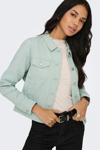 Chaqueta vaquera - Verde agua