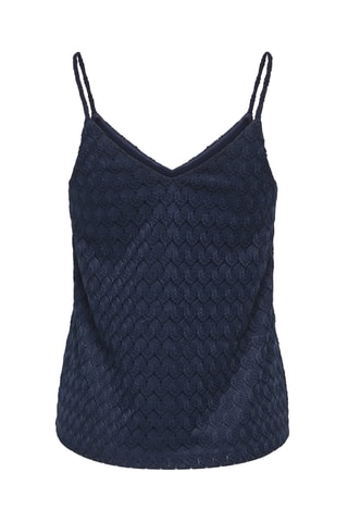 Top de encaje - Negro