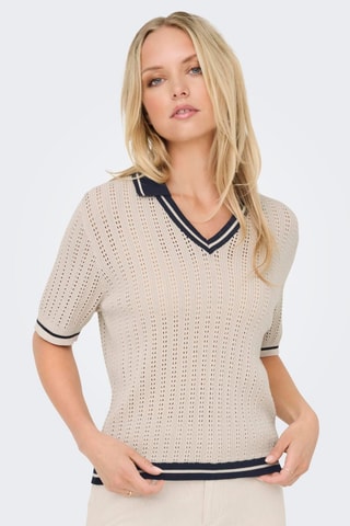 Top - Gris claro