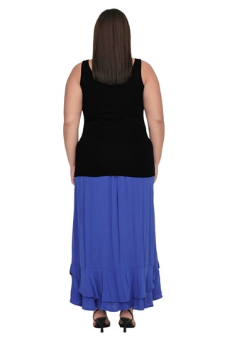 2 tops de algodón orgánico - Negro