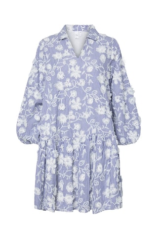 Vestido camisero - Azul - Selected