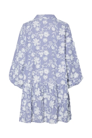 Vestido camisero - Azul - Selected