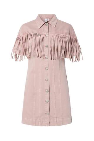 Vestido camisero - Rosa - Selected