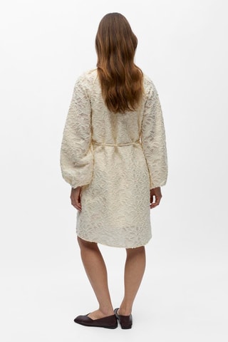 Vestido recto - Crudo - Selected