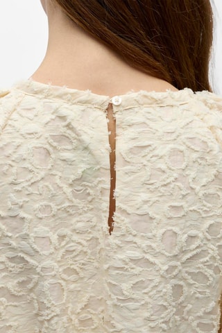Vestido recto - Crudo - Selected