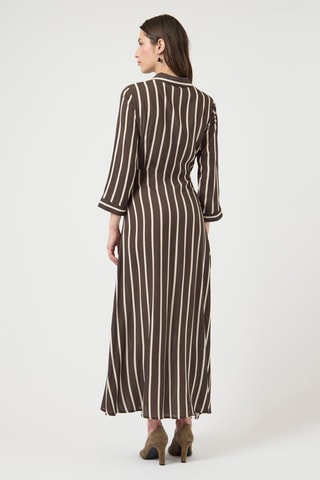 Vestido camisero - Crudo - Selected