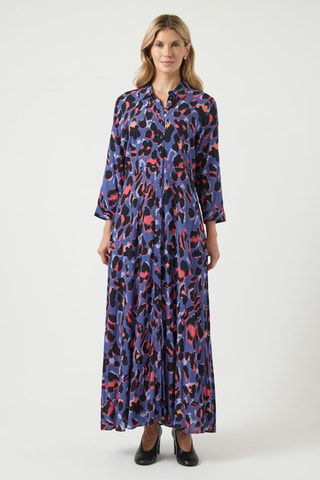 Vestido camisero - Azul - Selected