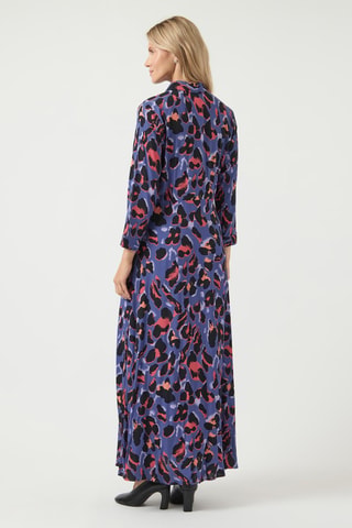 Vestido camisero - Azul - Selected