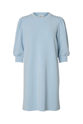 Vestido recto - Azul claro - Selected