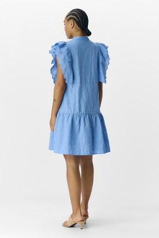Vestido camisero - Azul - Selected