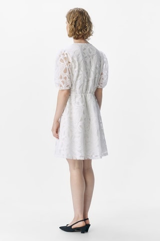 Vestido corto - Blanco - Selected