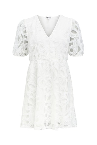 Vestido corto - Blanco - Selected