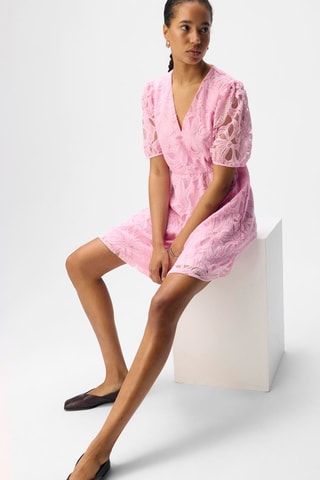 Vestido corto - Rosa - Selected