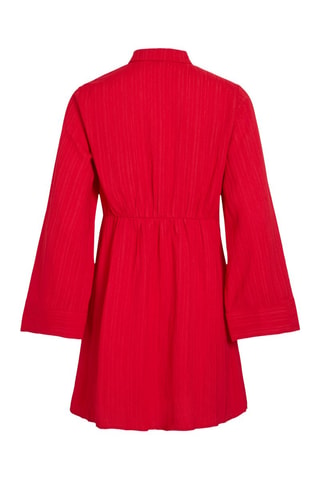 Vestido camisero - Rojo - Vila