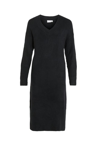 Vestido jersey - Negro - Vila