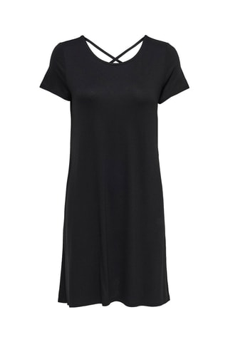Vestido recto - Negro
