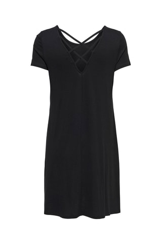 Vestido recto - Negro