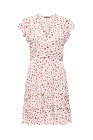 Vestido evasé - Blanco
