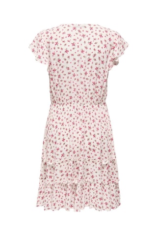 Vestido evasé - Blanco