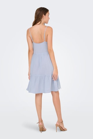 Vestido recto - Celeste