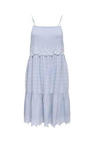 Vestido recto - Celeste
