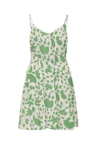 Vestido evasé - Verde claro