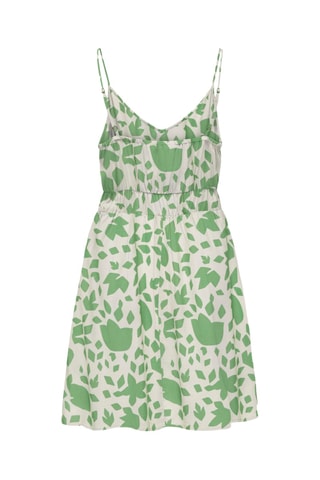 Vestido evasé - Verde claro