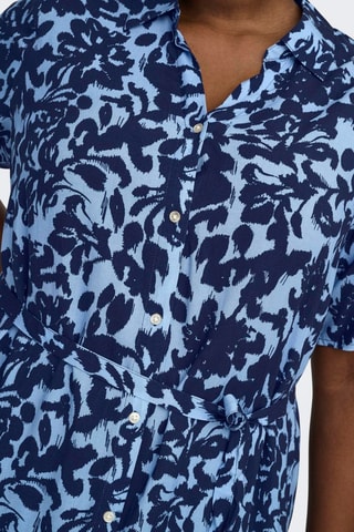 Vestido camisero - Azul