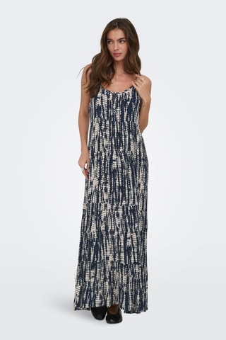 Vestido largo - Azul marino