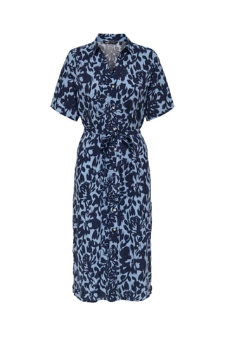 Vestido camisero - Azul