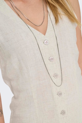 Vestido recto - Gris claro