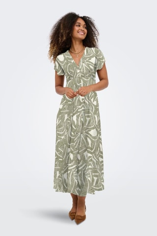 Vestido camisero - Crudo