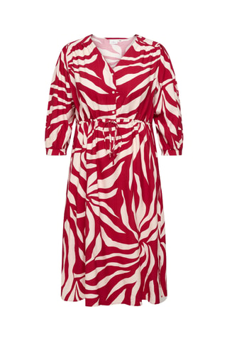 Vestido midi - Rojo
