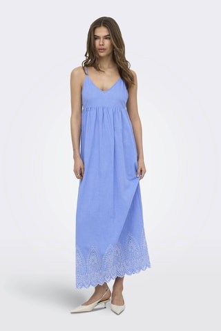 Vestido largo - Azul claro