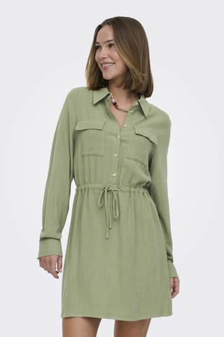 Vestido camisero - Verde