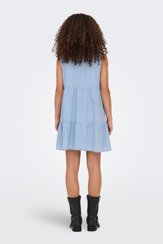 Vestido camisero vaquero - Azul claro