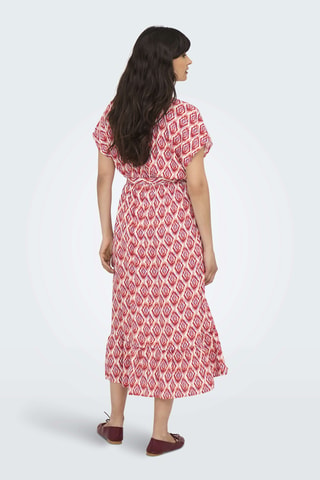 Vestido recto - Rojo