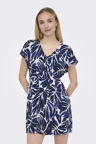 Vestido recto - Azul marino