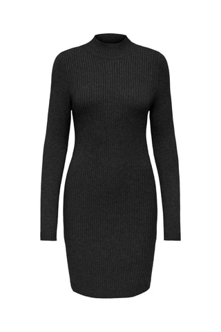 Vestido jersey - Negro