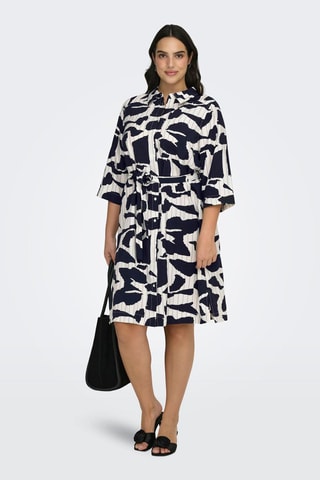 Vestido camisero - Crudo